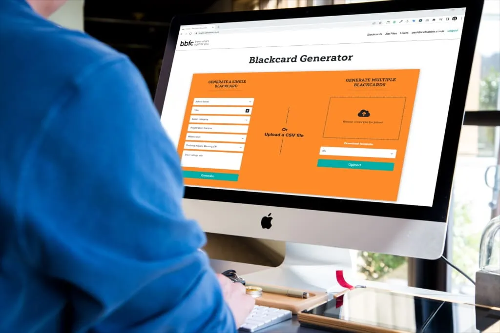 The BBFC Black Card Generator